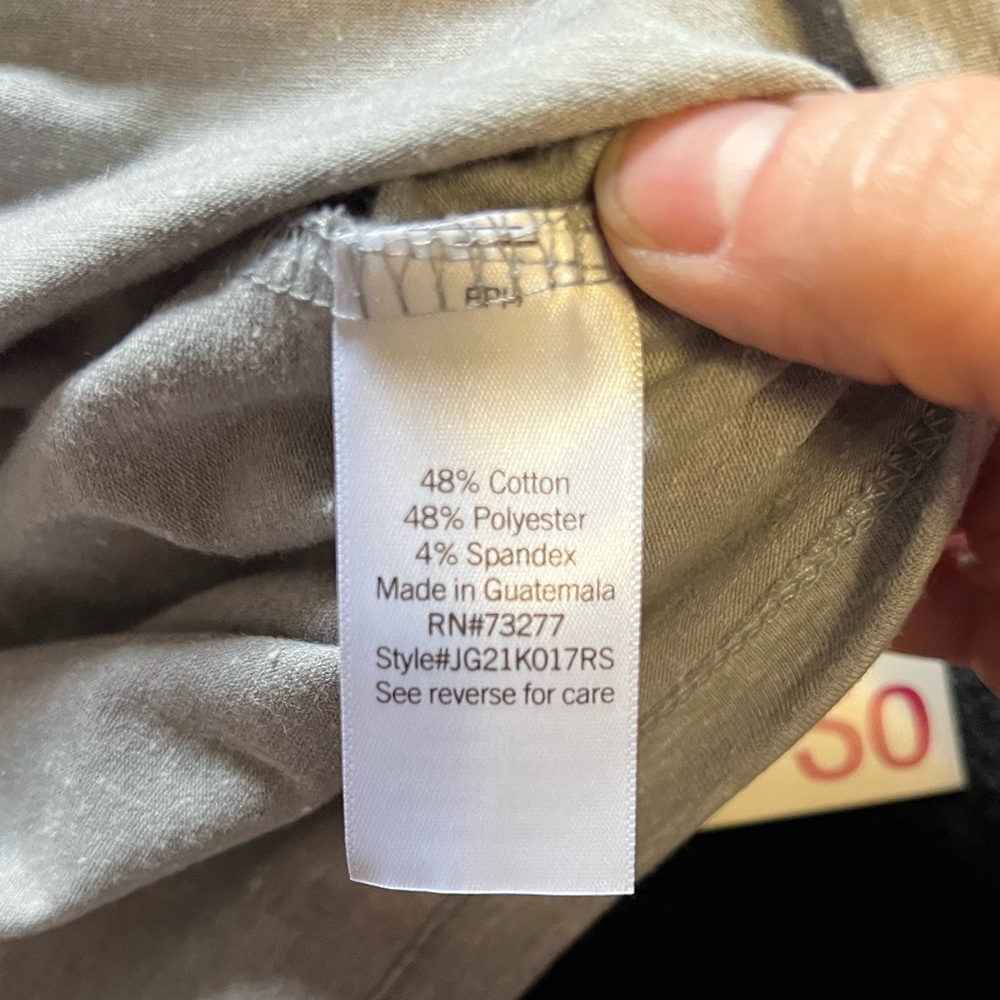 SO - Cropped Raglan Baseball-style Tee (Small) Baby Pink & Heather Grey (NWT) - Picture 4 of 5
